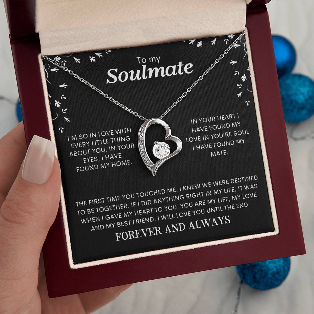 To My Soulmate | Forever Love Necklace