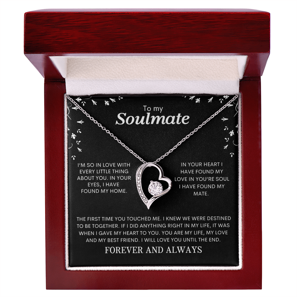 To My Soulmate | Forever Love Necklace
