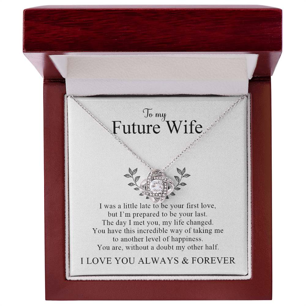To My Future Wife | Love Knot Necklace