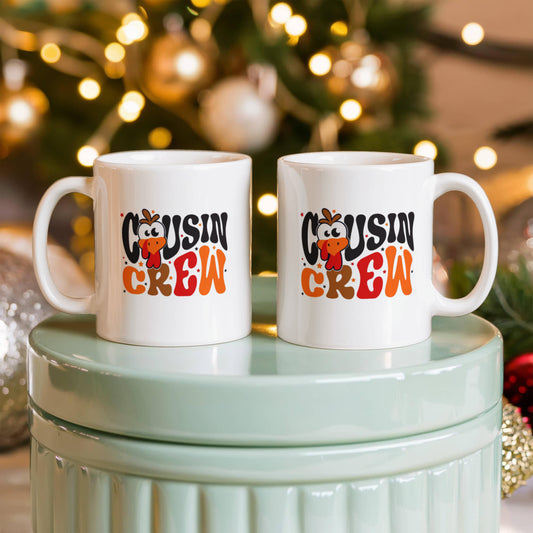 Cousin Crew | White Ceramic Mug