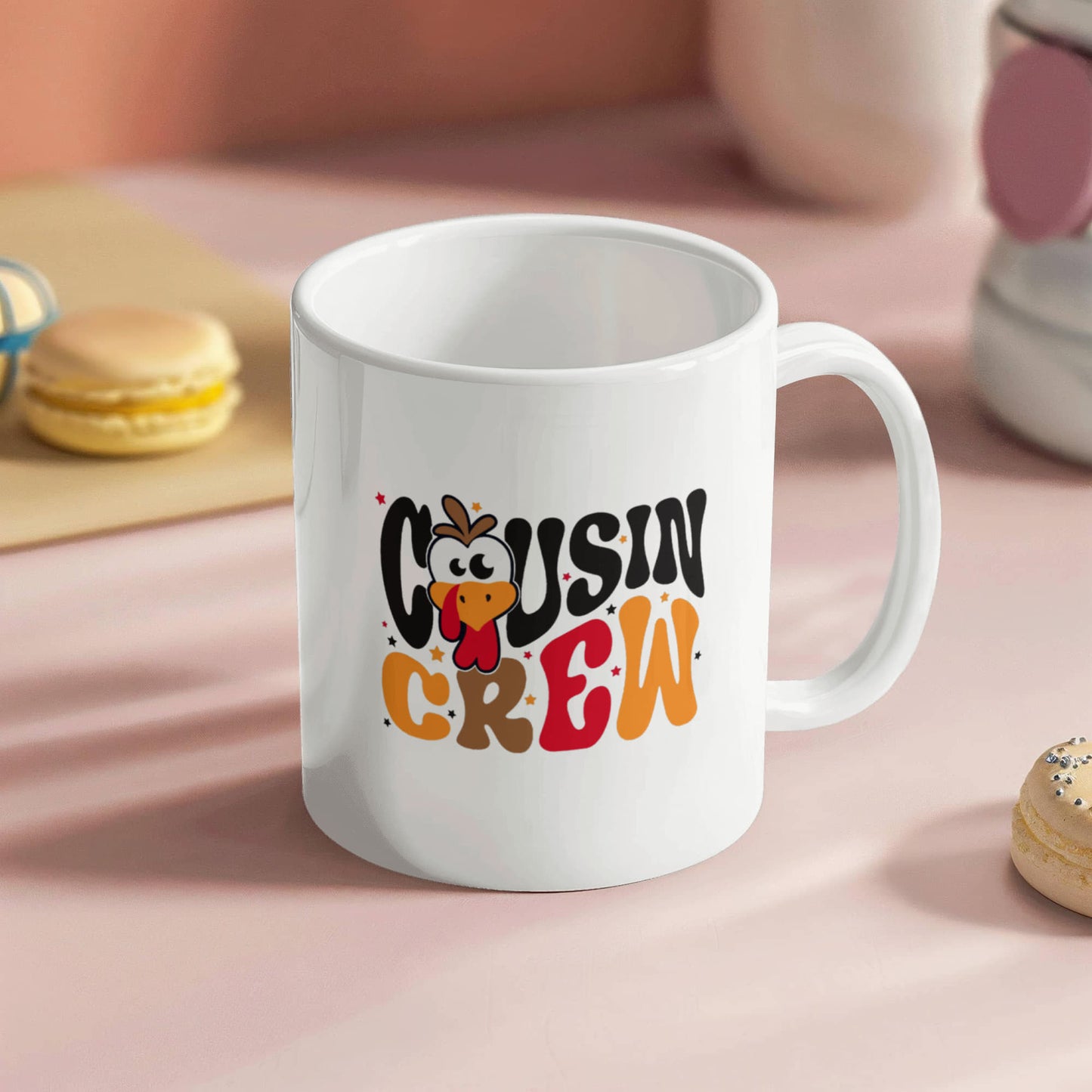 Cousin Crew | White Ceramic Mug
